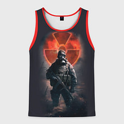 Мужская майка без рукавов STALKER: Red Sun