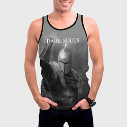 Майка-безрукавка мужская Dark Souls, цвет: 3D-черный — фото 2