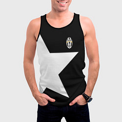 Майка-безрукавка мужская FC Juventus: Star, цвет: 3D-черный — фото 2