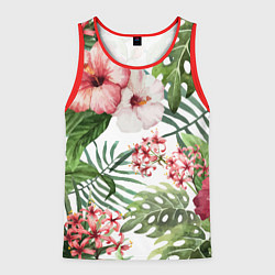 Майка-безрукавка мужская Таинственный остров, цвет: 3D-красный