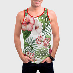 Майка-безрукавка мужская Таинственный остров, цвет: 3D-красный — фото 2