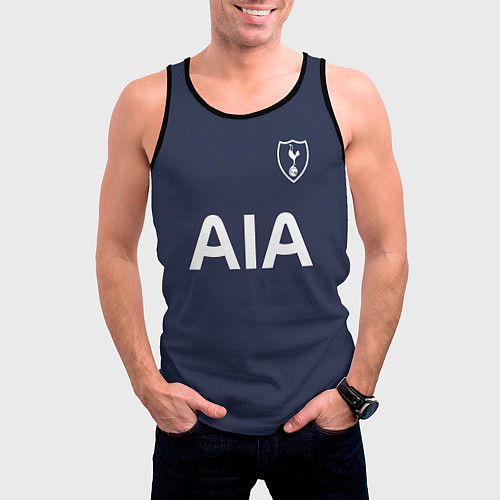 Мужская майка без рукавов Tottenham FC: Kein Away 17/18 / 3D-Черный – фото 3