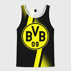 Майка-безрукавка мужская FC Borussia Dortmund: Storm, цвет: 3D-белый