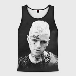 Мужская майка без рукавов Lil Peep: Black Edition