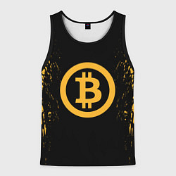 Мужская майка без рукавов Bitcoin Master