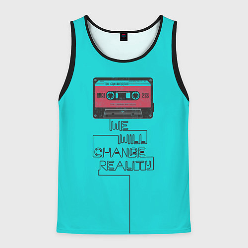 Мужская майка без рукавов We Will Change Reality / 3D-Черный – фото 1