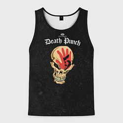 Майка-безрукавка мужская Death Punch 5, цвет: 3D-черный