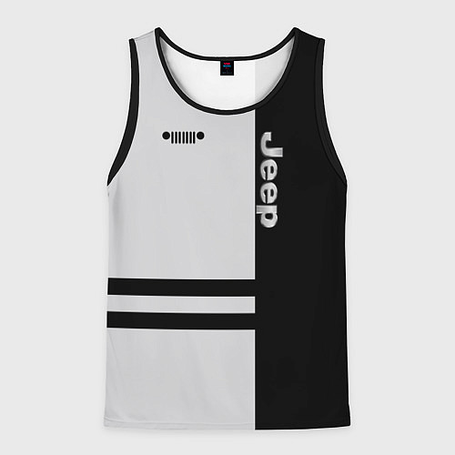 Мужская майка без рукавов Jeep / 3D-Черный – фото 1