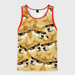 Мужская майка без рукавов Doge: Deal with it