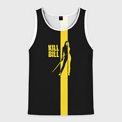 Майка-безрукавка мужская Kill Bill, цвет: 3D-белый