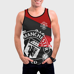 Майка-безрукавка мужская FC Man United: Exclusive, цвет: 3D-черный — фото 2