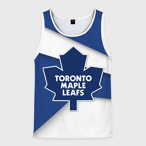 Мужская майка без рукавов Toronto Maple Leafs / 3D-Белый – фото 1