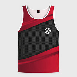 Мужская майка без рукавов Volkswagen: Red Sport