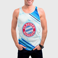 Майка-безрукавка мужская Bayern Munchen, цвет: 3D-белый — фото 2