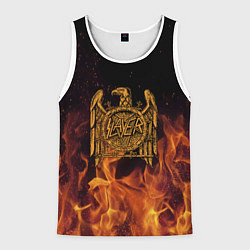 Мужская майка без рукавов Slayer: Fire Eagle
