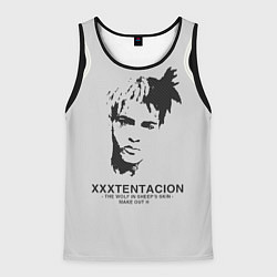 Майка-безрукавка мужская XXXTentacion RIP, цвет: 3D-черный