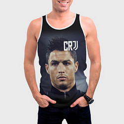 Майка-безрукавка мужская RONALDO CR7, цвет: 3D-белый — фото 2