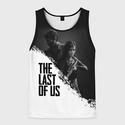 Майка-безрукавка мужская The Last of Us: White & Black, цвет: 3D-черный