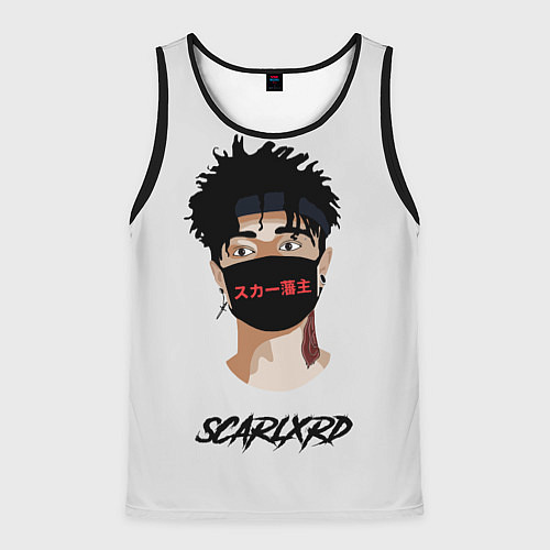 Мужская майка без рукавов Scarlxrd Man / 3D-Черный – фото 1