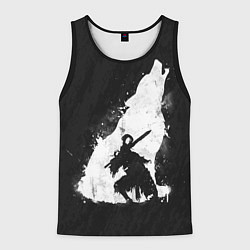 Мужская майка без рукавов Dark Souls: Howling Wolf