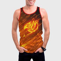 Майка-безрукавка мужская NATSU DRAGNEEL, цвет: 3D-красный — фото 2