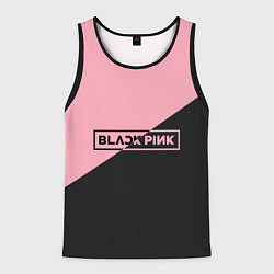 Майка-безрукавка мужская Black Pink, цвет: 3D-черный
