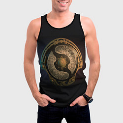 Майка-безрукавка мужская Bronze Aegis, цвет: 3D-черный — фото 2