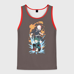 Мужская майка без рукавов Deku & Shouto