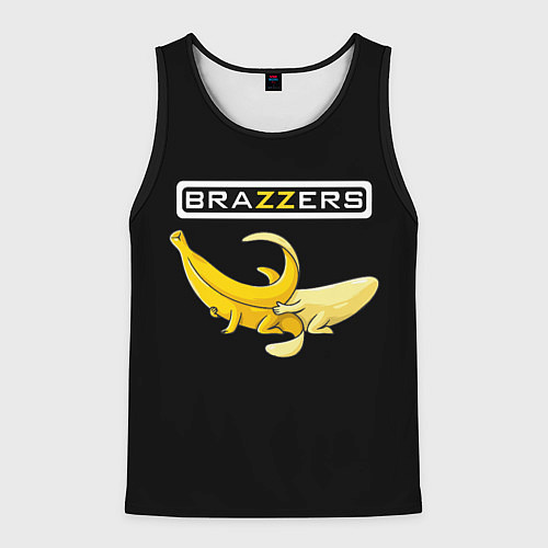 Мужская майка без рукавов Brazzers: Black Banana / 3D-Черный – фото 1