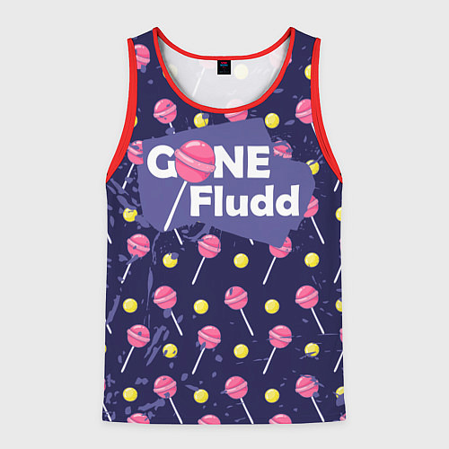 Мужская майка без рукавов GONE Fludd / 3D-Красный – фото 1