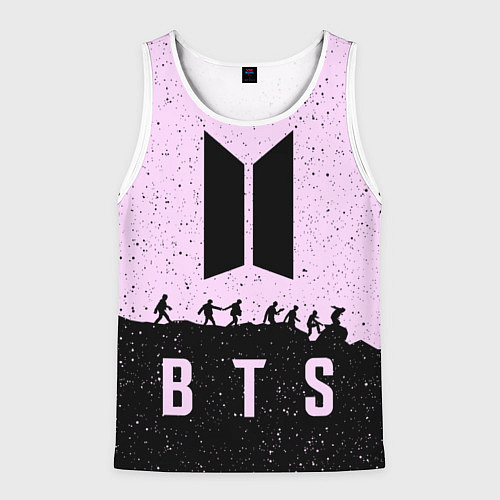 Мужская майка без рукавов BTS Boys / 3D-Белый – фото 1