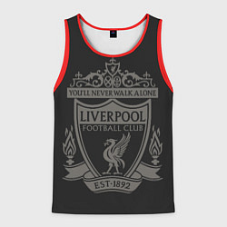 Майка-безрукавка мужская Liverpool - Classic Est 1892, цвет: 3D-красный