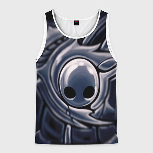 Мужская майка без рукавов Hollow Knight / 3D-Белый – фото 1