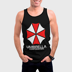 Майка-безрукавка мужская UMBRELLA CORP, цвет: 3D-черный — фото 2