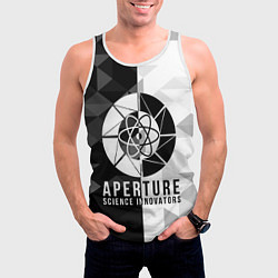Майка-безрукавка мужская PORTAL, цвет: 3D-белый — фото 2