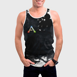 Майка-безрукавка мужская Ark Survival Evolved, цвет: 3D-белый — фото 2