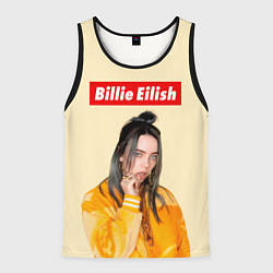 Майка-безрукавка мужская BILLIE EILISH, цвет: 3D-черный