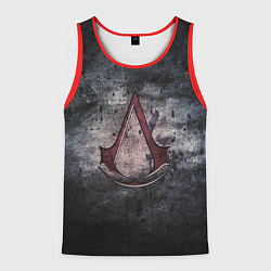 Майка-безрукавка мужская Assassin’s Creed, цвет: 3D-красный
