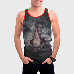 Майка-безрукавка мужская Assassin’s Creed, цвет: 3D-красный — фото 2