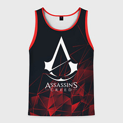 Майка-безрукавка мужская ASSASSINS CREED, цвет: 3D-красный
