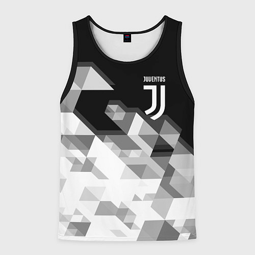 Мужская майка без рукавов JUVENTUS / 3D-Черный – фото 1