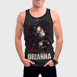 Майка-безрукавка мужская Orianna, цвет: 3D-черный — фото 2