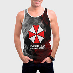 Майка-безрукавка мужская UMBRELLA CORP, цвет: 3D-белый — фото 2