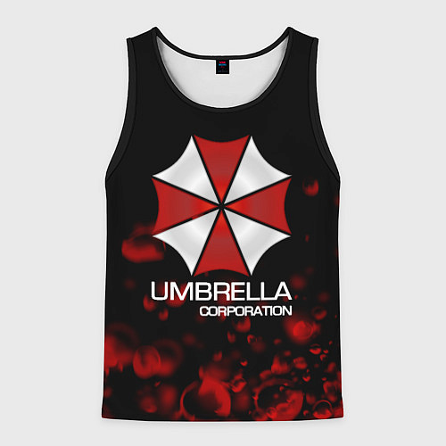 Мужская майка без рукавов UMBRELLA CORP / 3D-Черный – фото 1