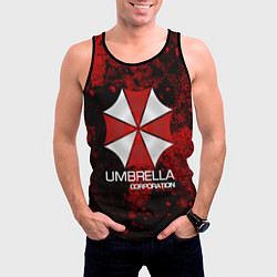 Майка-безрукавка мужская UMBRELLA CORP, цвет: 3D-черный — фото 2