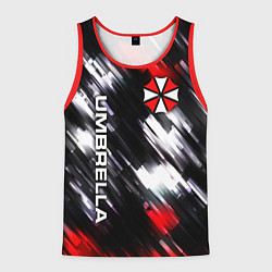 Майка-безрукавка мужская UMBRELLA CORPORATION, цвет: 3D-красный