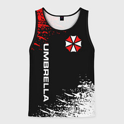 Майка-безрукавка мужская UMBRELLA CORPORATION, цвет: 3D-черный