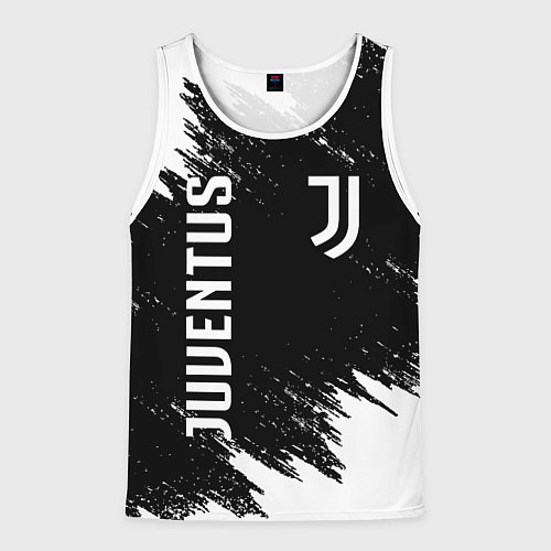 Мужская майка без рукавов JUVENTUS / 3D-Белый – фото 1