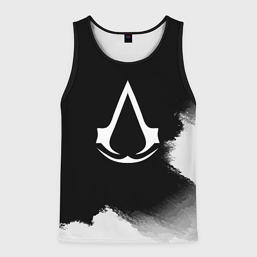 Мужская майка без рукавов ASSASSINS CREED / 3D-Черный – фото 1