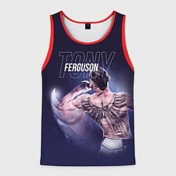 Майка-безрукавка мужская Tony Ferguson, цвет: 3D-красный